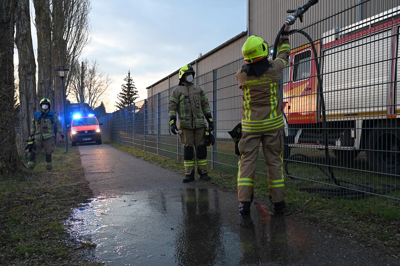 Brand - Flächenbrand - Feuerwehr Stadt Schrobenhausen